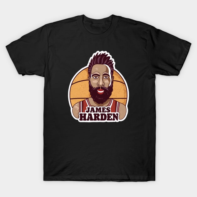 James Harden T-Shirt by ArtfulDesign